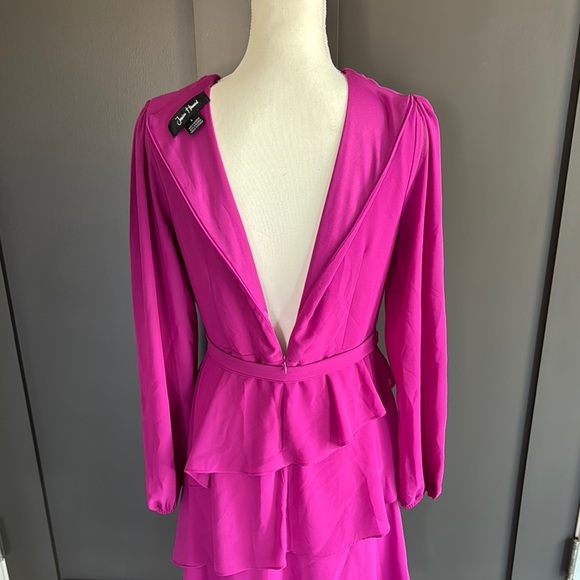 Jessica Howard Tiered Fit & Flare Dress Size 6 - Picture 7 of 8